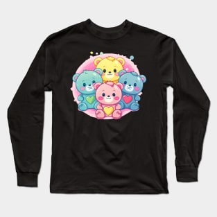 Kawaii Baby Care Bears Long Sleeve T-Shirt